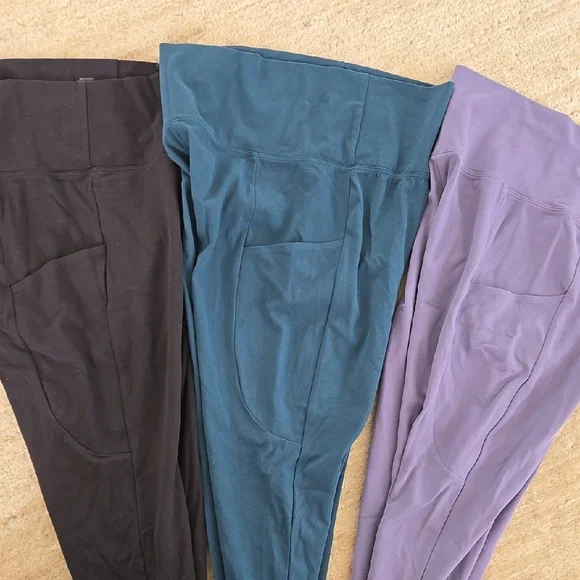 Take Your Time 7/8 Leggins - Three Pairs - Picture 7 of 8